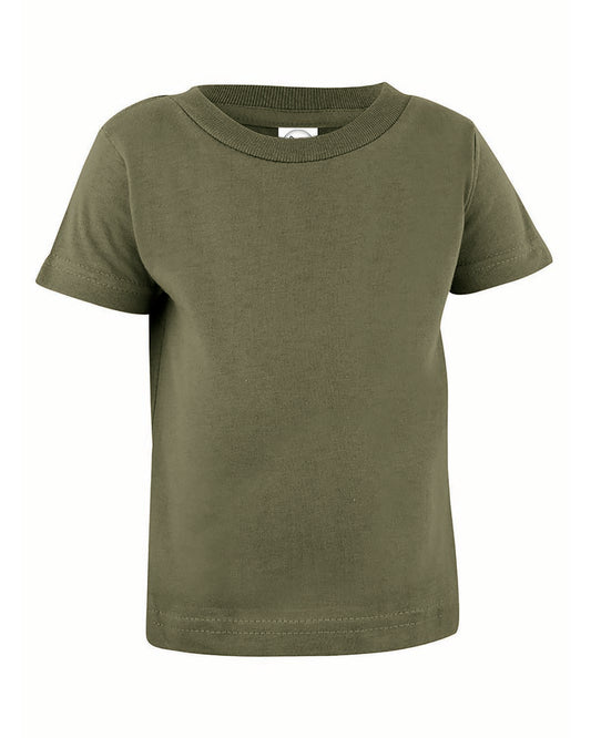 Infant Cotton Jersey T-Shirt - Military Green