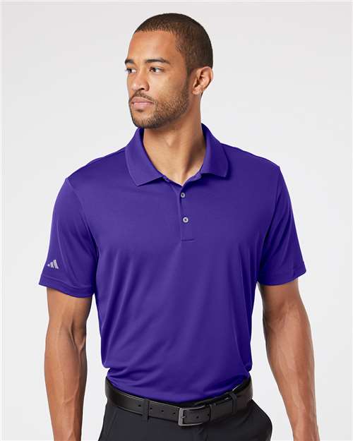 Adidas A230 Collegiate Purple — on model front