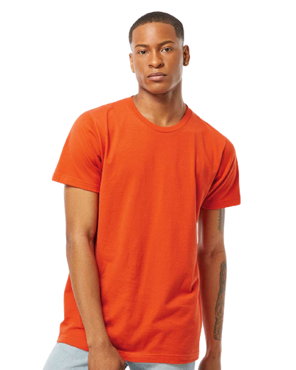 Unisex Fine Jersey Tee - Orange