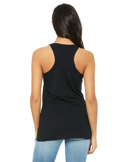 Women's Triblend Racerback Tank - Solid Black Triblend