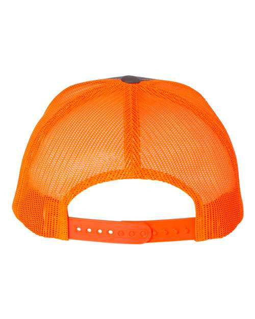 YP Classics 6606 Charcoal/ Neon Orange — back