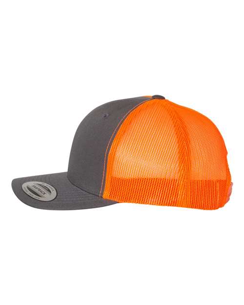 YP Classics 6606 Charcoal/ Neon Orange — direct side
