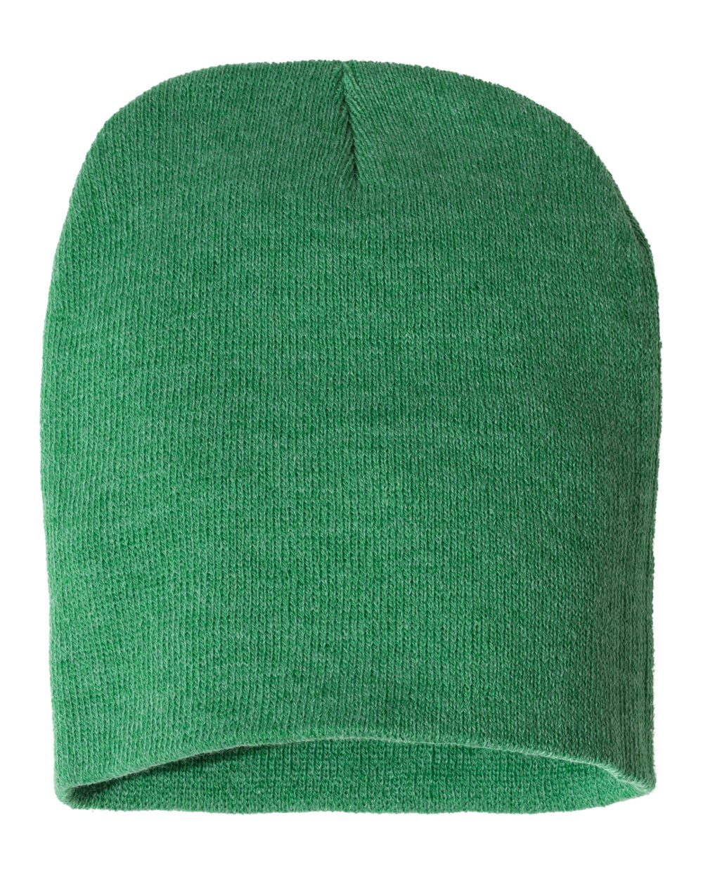 8" Knit Beanie - Heather Kelly