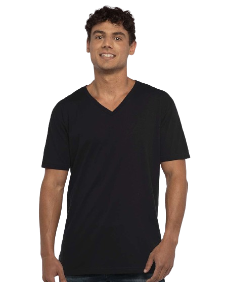 Men's Cotton V - Black