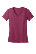 Women's Perfect Weight V-Neck Tee - Heather Loganberry