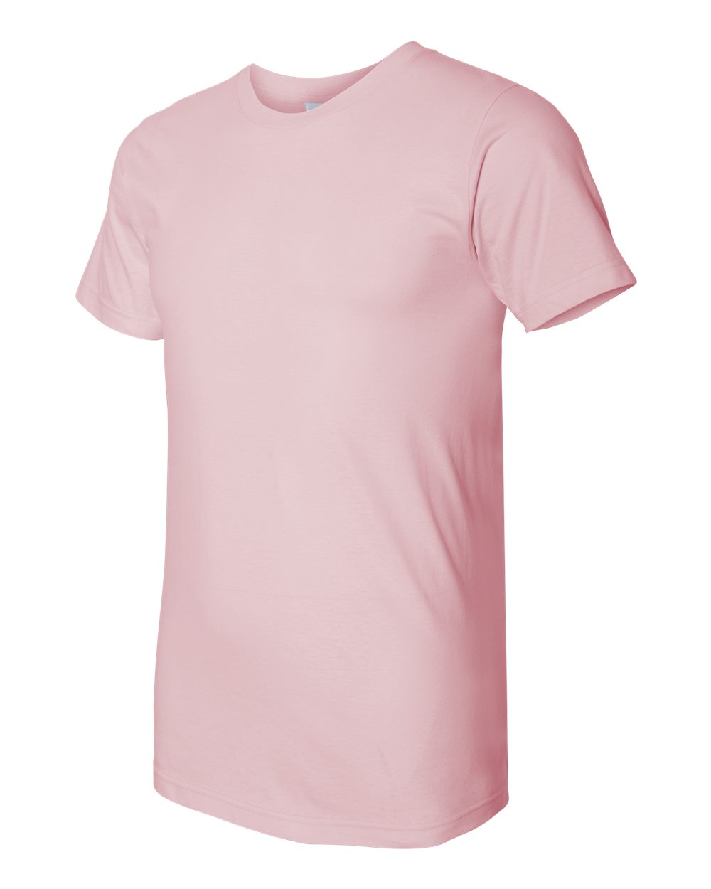 Unisex Fine Jersey Short-Sleeve T-Shirt - Light Pink