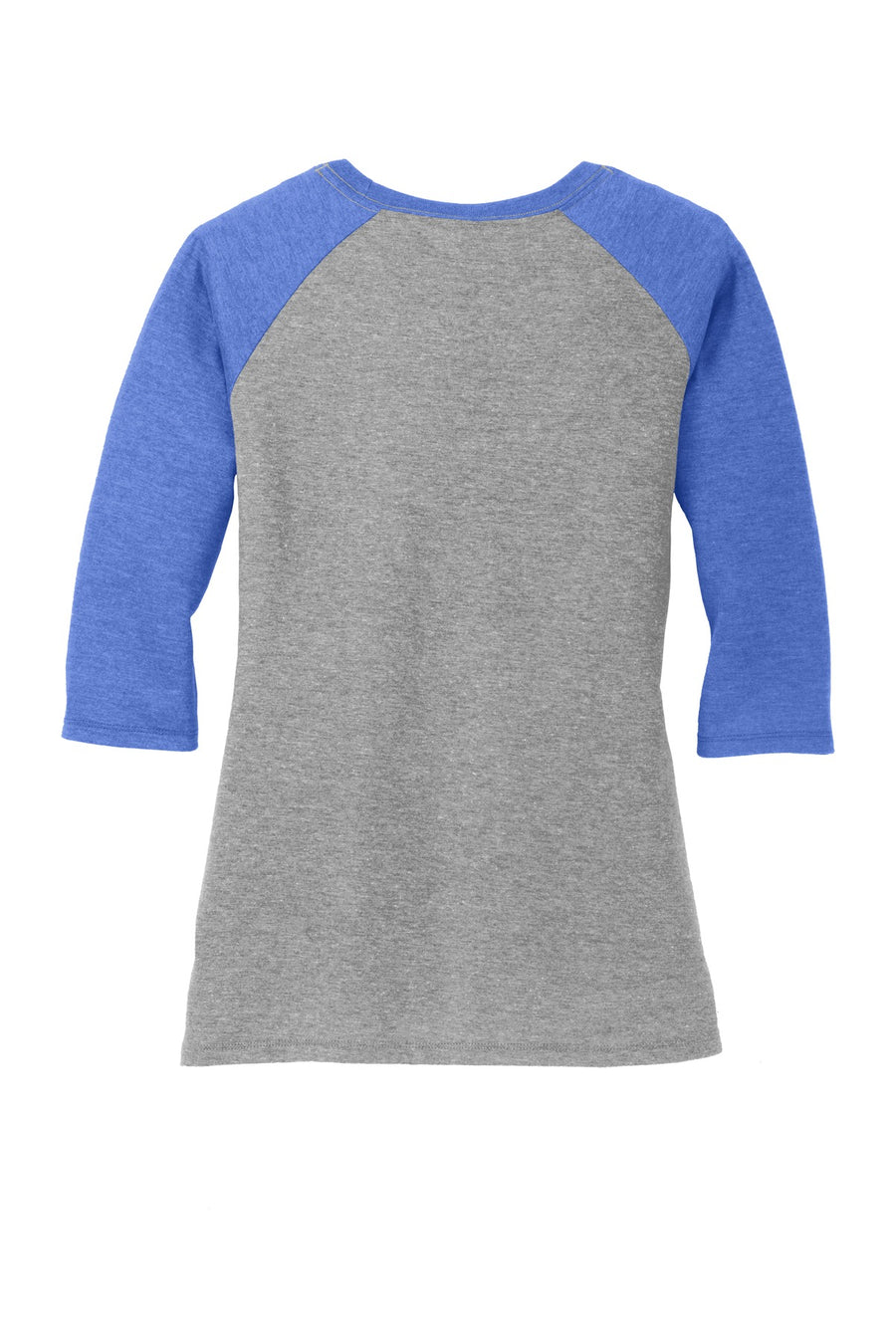 Women's Perfect Tri 3/4-Sleeve Raglan - Royal Fr / Gray Fr
