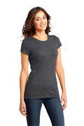 Women's Fitted Very Important Tee - Heather Charcoal