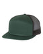 Richardson 168 - Seven-Panel Trucker Cap - Dark Green / Black