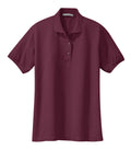 Women's Silk Touch Polo - Burgundy