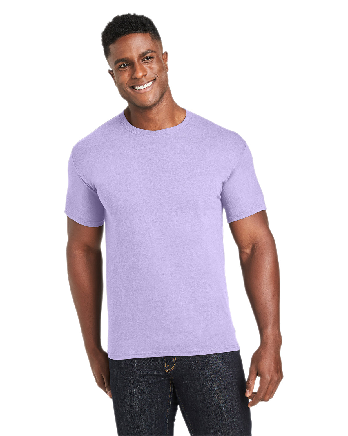 Perfect-T Triblend Short Sleeve Tee - Pale Violet Hthr