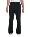 Unisex NuBlend�� Open-Bottom Fleece Sweatpants - Black