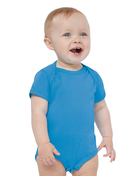 Infant Fine Jersey Bodysuit - Tradewind