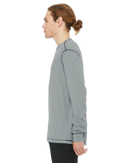 Men's Thermal Long-Sleeve T-Shirt - Granite / Black