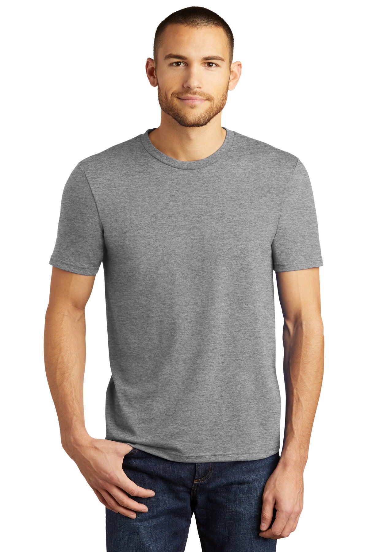 Unisex Perfect Tri Tee - Gray Frost