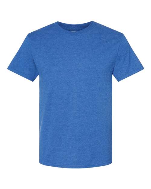 JERZEES 560MR Retro Heather Royal — front