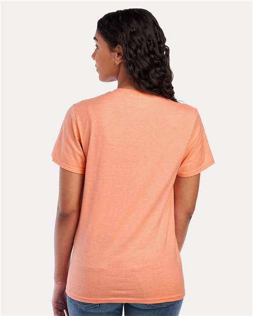 JERZEES 560MR Peach — on model back