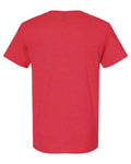 JERZEES 560MR Fiery Red Heather — back