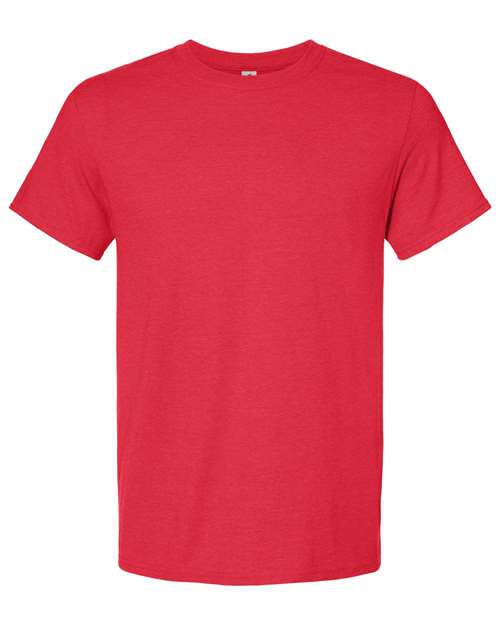 JERZEES 560MR Fiery Red Heather — front