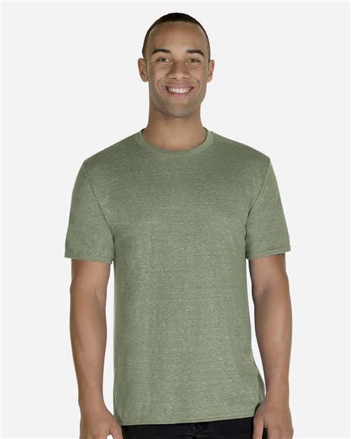 JERZEES 88MR Military Green — on model front