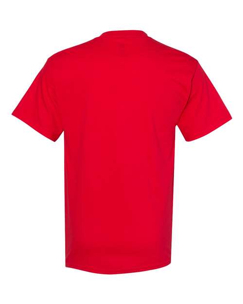 Hanes 5280 Athletic Red — back