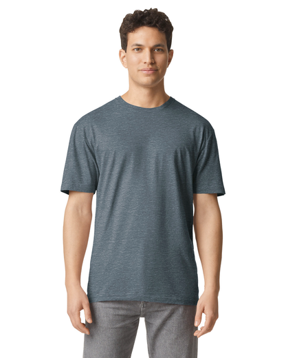 Light Cotton T-Shirt - Heather Navy
