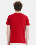 Hanes 4980 Athletic Red — on model back