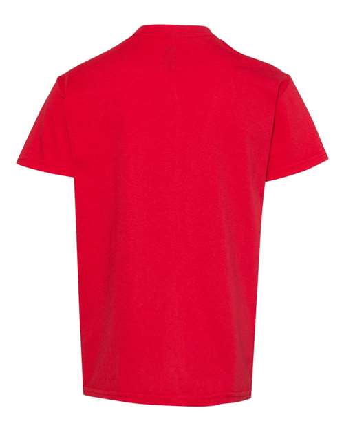 Hanes 5480 Athletic Red — back