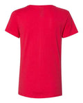 Hanes S04V Athletic Red — back