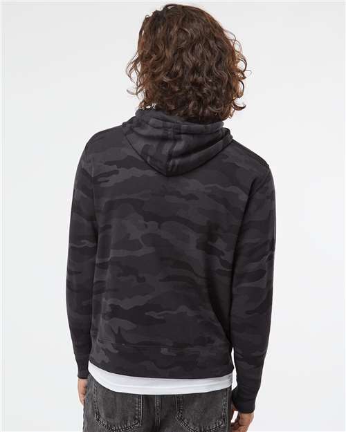 Independent Trading Co. AFX90UN Black Camo — on model back