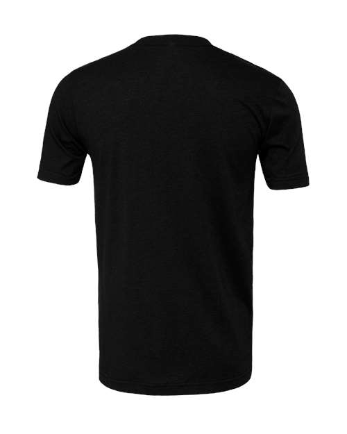 BELLA + CANVAS 3001CVC Black Heather — back