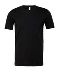 BELLA + CANVAS 3001CVC Black Heather — front