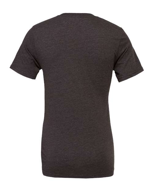 BELLA + CANVAS 3001CVC Dark Grey Heather — back