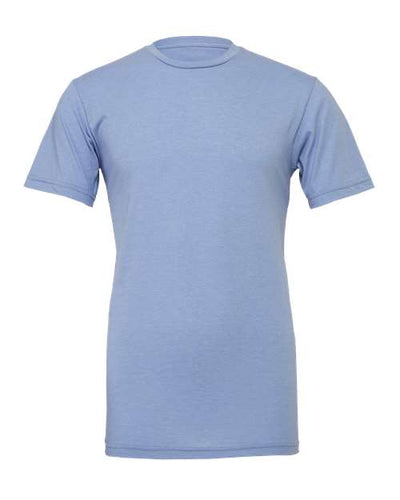 BELLA + CANVAS 3001CVC Heather Blue — front