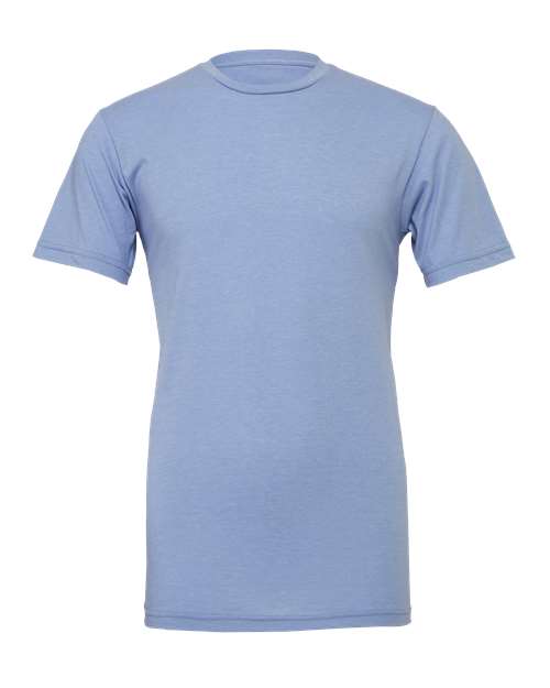 BELLA + CANVAS 3001CVC Heather Blue — front