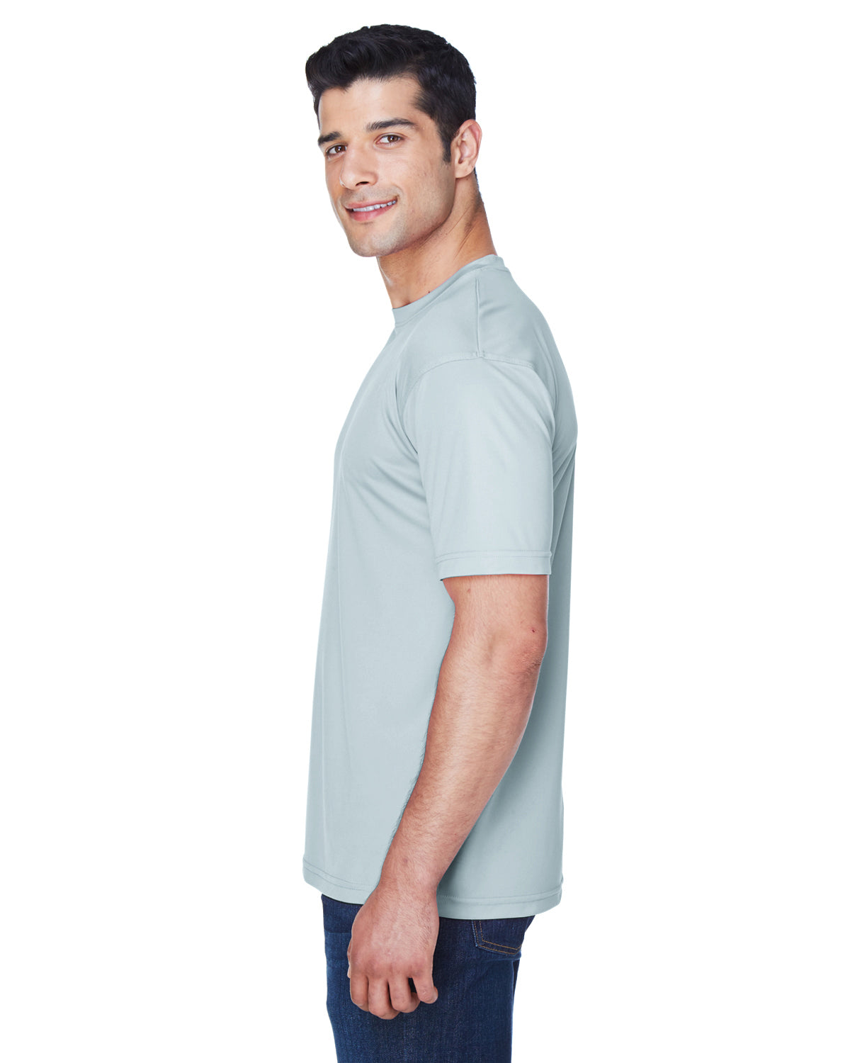 Men's Cool & Dry Sport Performance Interlock T-Shirt - Gray