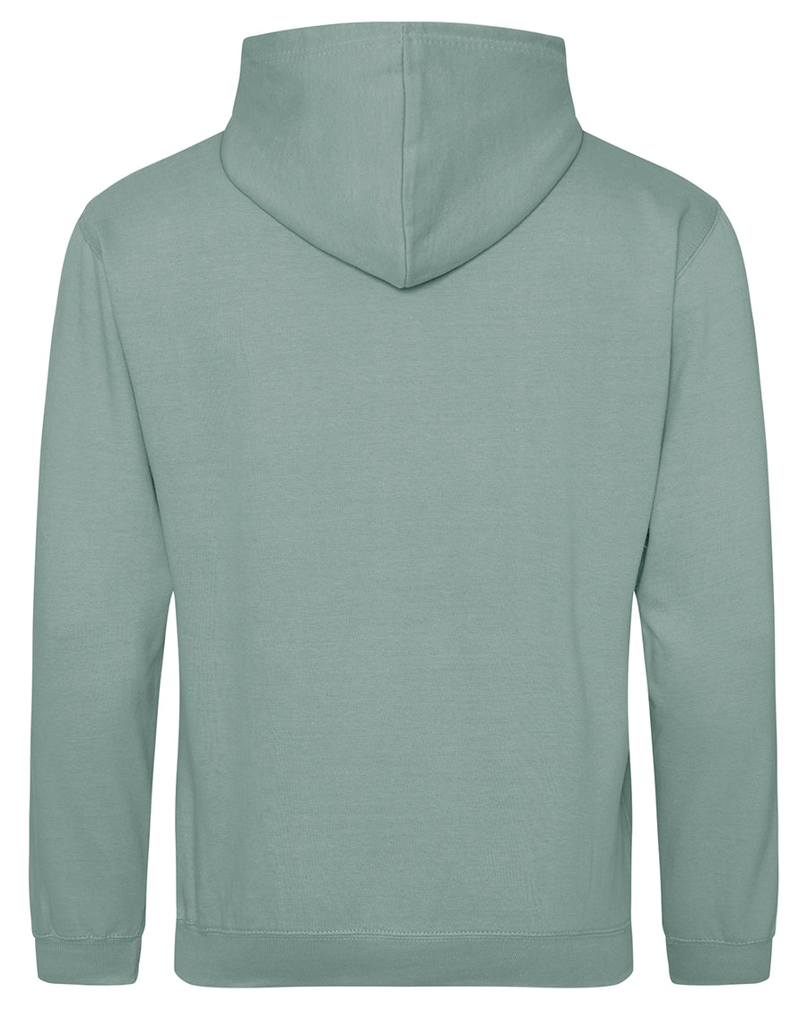 Unisex 80/20 Midweight College Hoodie - DUSTY GREEN