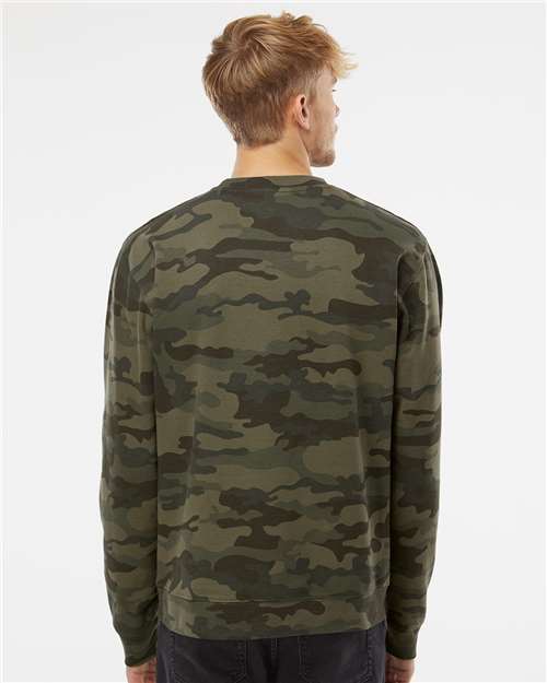 Independent Trading Co. SS3000 Forest Camo — on model back