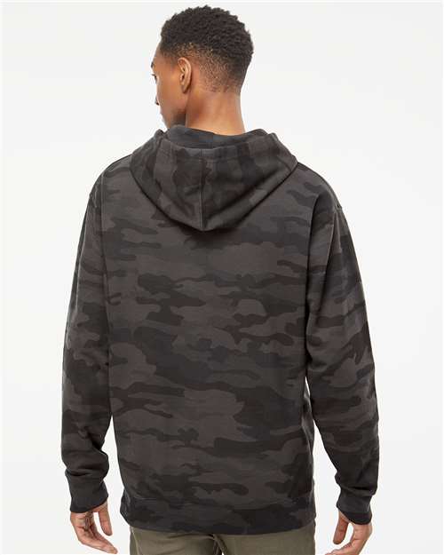 Independent Trading Co. SS4500 Black Camo — on model back