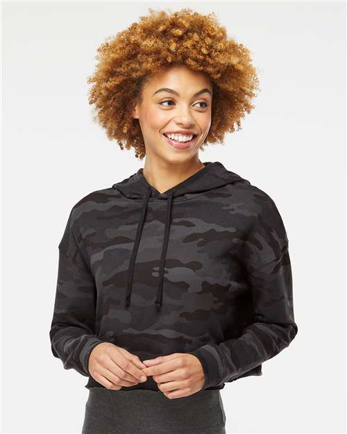 Independent Trading Co. AFX64CRP Black Camo — on model front