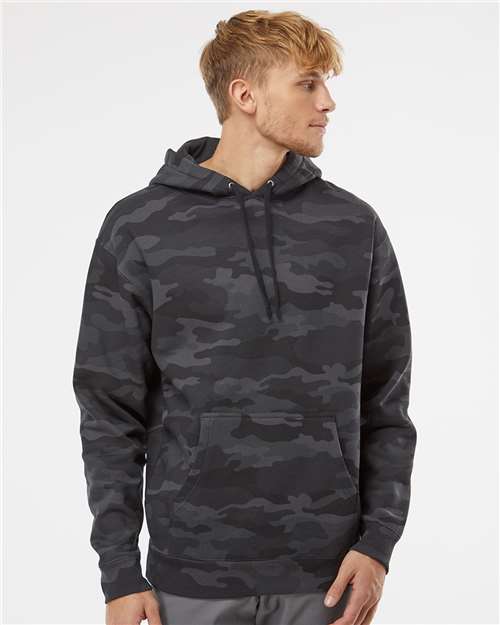 Independent Trading Co. IND4000 Black Camo — on model front