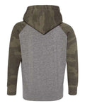 Independent Trading Co. PRM10TSB Nickel Heather/ Forest Camo — back