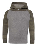 Independent Trading Co. PRM10TSB Nickel Heather/ Forest Camo — front