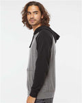 Independent Trading Co. PRM33SBP Nickel Heather/ Black — on model side
