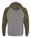 Independent Trading Co. PRM33SBP Nickel Heather/ Forest Camo — back