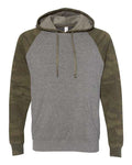 Independent Trading Co. PRM33SBP Nickel Heather/ Forest Camo — front