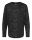 LAT 6918 - Forward Shoulder Long Sleeve Fine Jersey Tee - Storm Camo