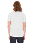 Unisex Poly-Cotton USA Made Crewneck T-Shirt - White