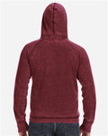J. America 8915 Twisted Bordeaux — on model back
