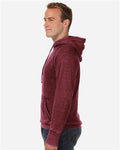 J. America 8915 Twisted Bordeaux — on model side